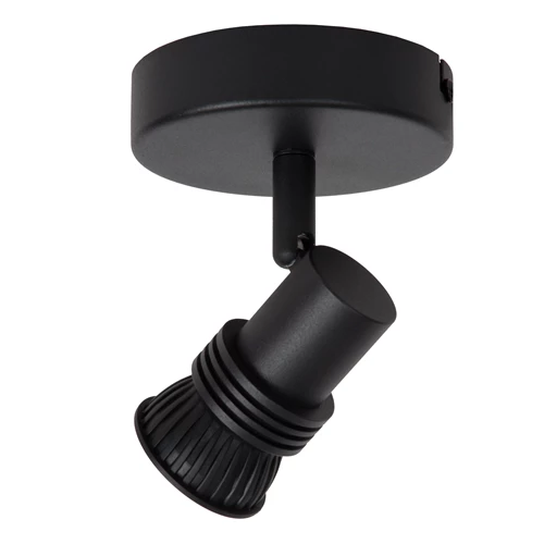 Lucide KIANTI - Plafondspot - Ø 10 cm - 1xGU10 - Zwart - detail 1